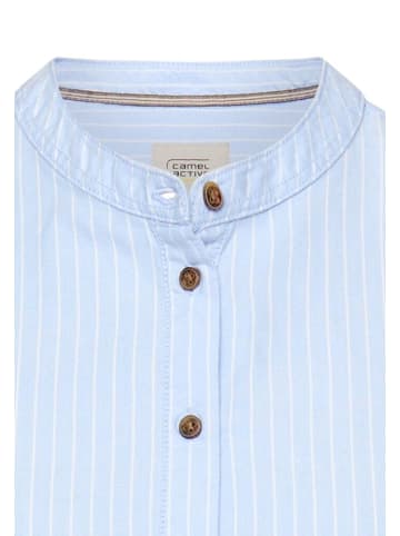 Camel Active Langarmbluse in Light Blue