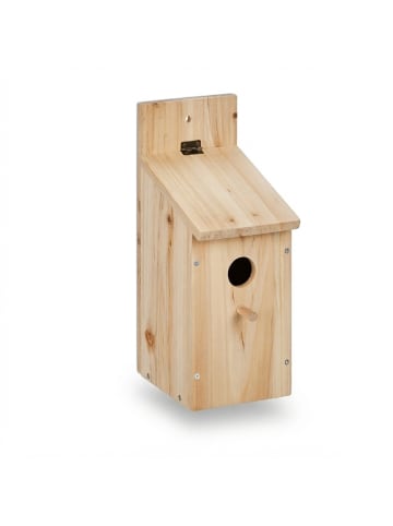 relaxdays 2 x Nistkasten-Bausatz in Natur - (B)11,5 x (H)29,5 x (T)17 cm