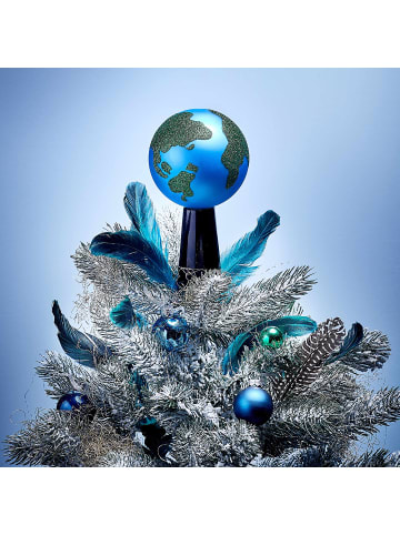 Butlers Baumspitze TREE TOP Weltkugel in Blau