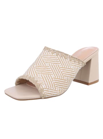 Ital-Design High-Heel Sandalette in Beige