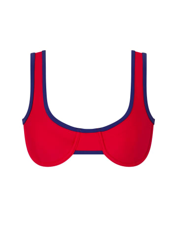 Moda Minx Bikini-Oberteil in Red