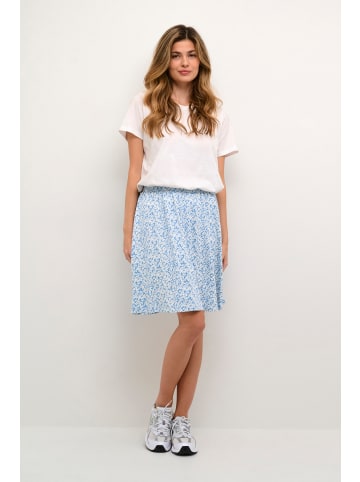 Kaffe Rock KAhazel Regular fit in Blue / Chalk Flower Print