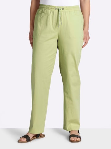 sheego Schlupfhose in pistazie