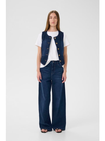 InWear Weste NanaIW Tight fit in Dark Wash Denim