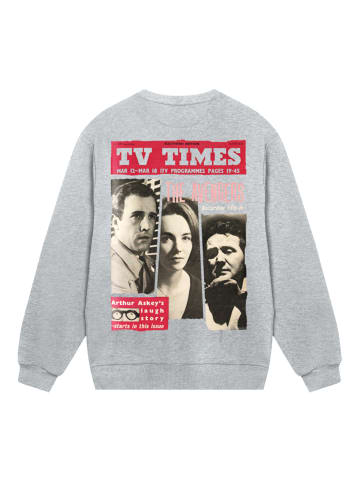 F4NT4STIC Sweatshirt TV Times The Avengers 1961 Cover in grau meliert