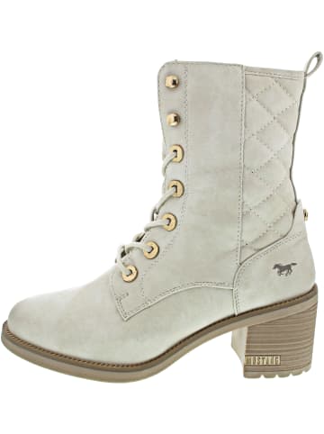 Mustang Schnürstiefelette Beige