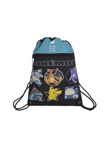 Pokémon Turnbeutel 43x34x1cm Sportbeutel Kinder mit Kordelzug