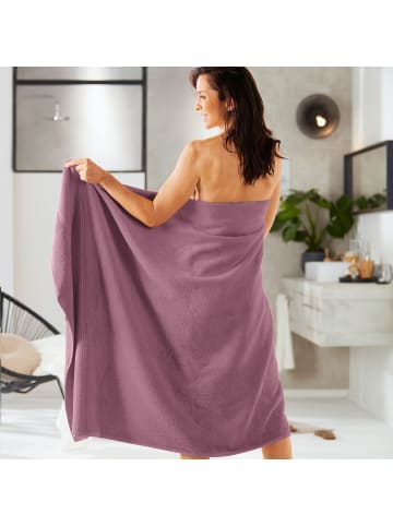 Erwin Müller Frottier Badetuch Karlsruhe in mauve