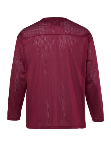 STHUGE Kurzarm T-Shirt in dunkel kirschrot