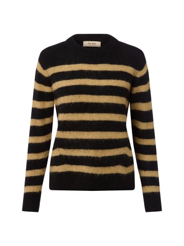 Mos Mosh Wollpullover MMThora in schwarz camel - 0003