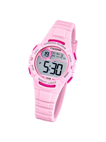 Calypso Digital-Armbanduhr Calypso Junior rosa