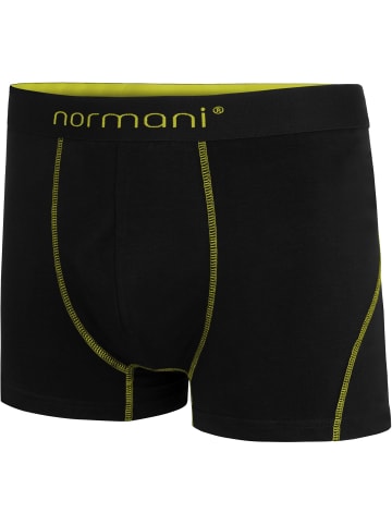 normani 12 x Herren Baumwoll-Boxershorts in Gelb