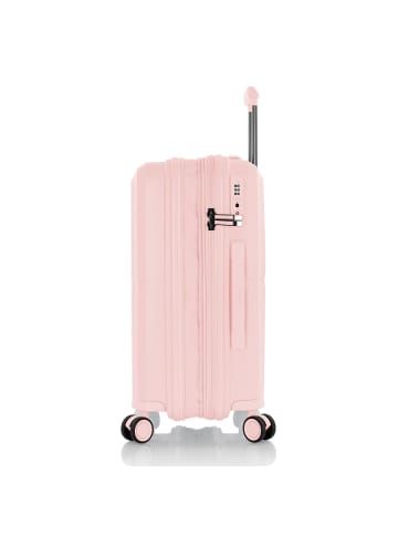 Heys AirLite 4 Rollen Kabinentrolley S 53 cm mit Dehnfalte in blush