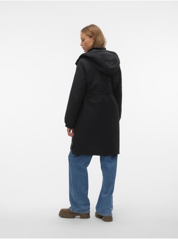 Vero Moda Langer Parka in Black