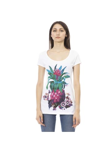 Just Cavalli Weiß Baumwolle Damen T-Shirt