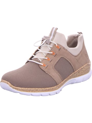 rieker Slipper in camel/camel/perlcreme