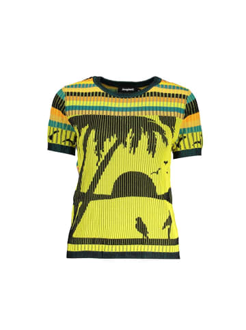 Desigual Gelb Viskose Damen Pullover
