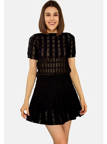 TOOCHE Shirt & Top "Deux Pièces" in Schwarz