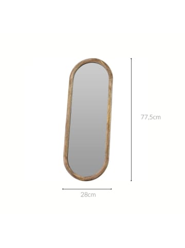 Home&Styling Collection Wandspiegel in braun