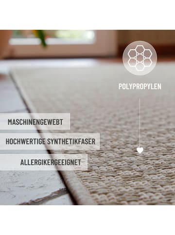 Wecon Home Läufer Miami South Beach in beige creme