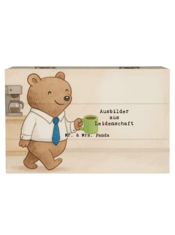 Mr. & Mrs. Panda Schatztruhe Ausbilder Leidenschaft Design mit S... in Weiß