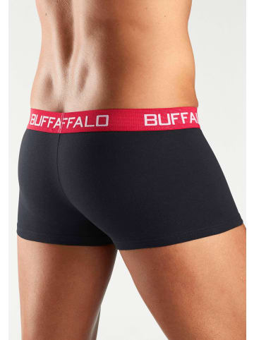 Buffalo Boxershorts in schwarz, grau-meliert