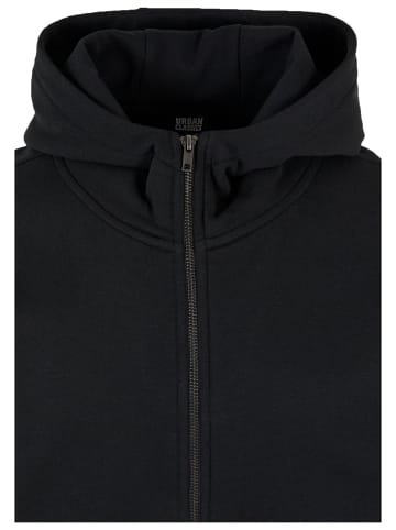 Urban Classics Zip-Kapuzenpullover in black