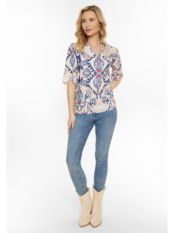 usha FESTIVAL Women Blouse in multicolour beige