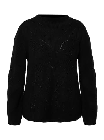 Ulla Popken Pullover in schwarz