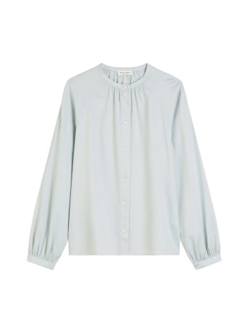 Marc O'Polo Bluse flared in Silvery Blue