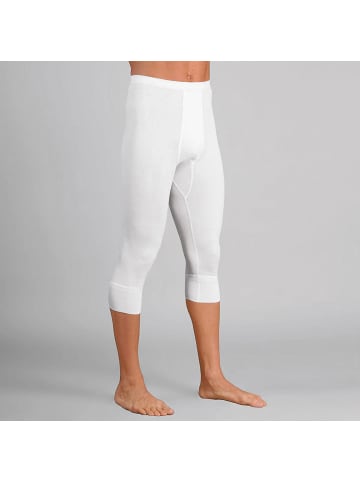 Con-ta Baumwolle, Doppelripp Unterhose, 3/4-lang 2er-Pack in weiss