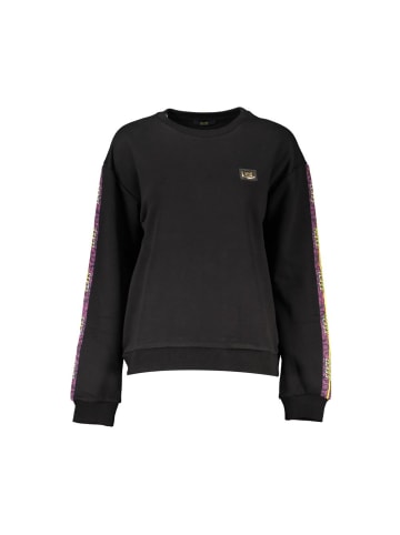 cavalli CLASS Schwarzes Baumwoll-Sweatshirt