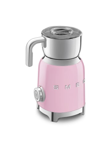 Smeg Milchaufschäumer 50's Style in Cadillac Pink