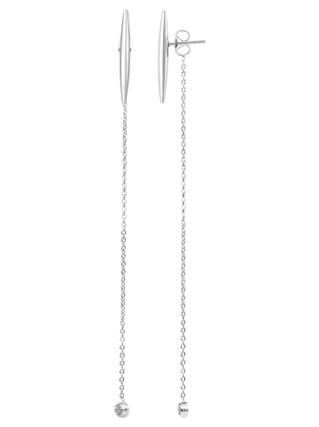 Adeliás Damen Ohrringe aus Edelstahl in silber