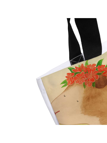 Mr. & Mrs. Panda Reisetasche Meerschweinchen Weisheit Design mit... in Weiß