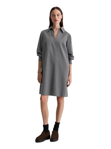 Marc O'Polo Flanellkleid regular in rocky grey melange