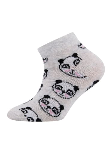 ewers 2er-Set Socken 2er-Set Panda in grau