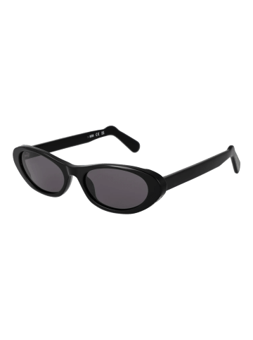 GCDS Unisex Sonnenbrille Oval Schwarz