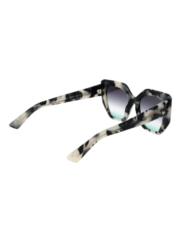 Ana Hickmann Damen Sonnenbrillen Quadrat Schwarz