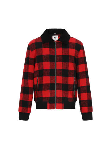 MO Men Jacket in red black