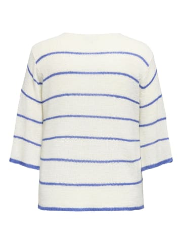 ONLY Carmakoma Strickpullover in Cloud Dancer 1