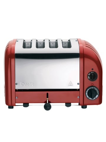 DUALIT | Toaster, NEWGEN, rot, 4 Scheiben
