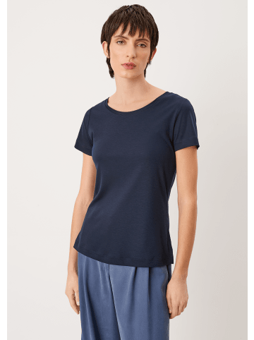 s.Oliver BLACK LABEL T-Shirt kurzarm in Blau