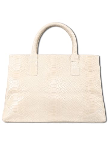 Florence Leder Henkeltasche Florence Tasche beige ca. 40cm