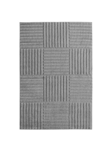 Teppich Boss Kurzflor Teppich Art 1123, Läufer - Silber