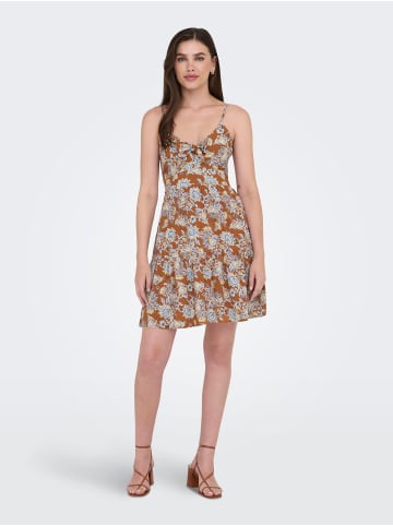 ONLY Kleid in Apricot Orange