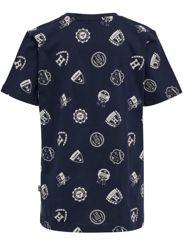Hummel Shirt "Hmlart T-Shirt S/S" in Blau