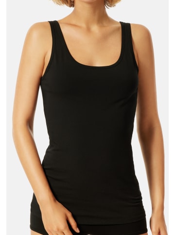 UNCOVER BY SCHIESSER Unterhemd / Tanktop Cotton in Weiß / Schwarz