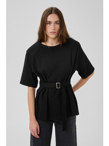 My Essential Wardrobe T-shirt MWApir Box fit in Black
