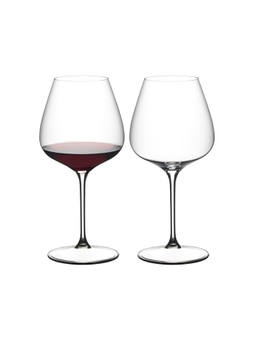 RIEDEL Glas 2er Set Pinot Noir / Nebbiolo Weingläser Grape 750 ml transparent in transparent